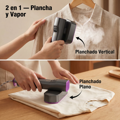 Vaporizador de ropa portátil